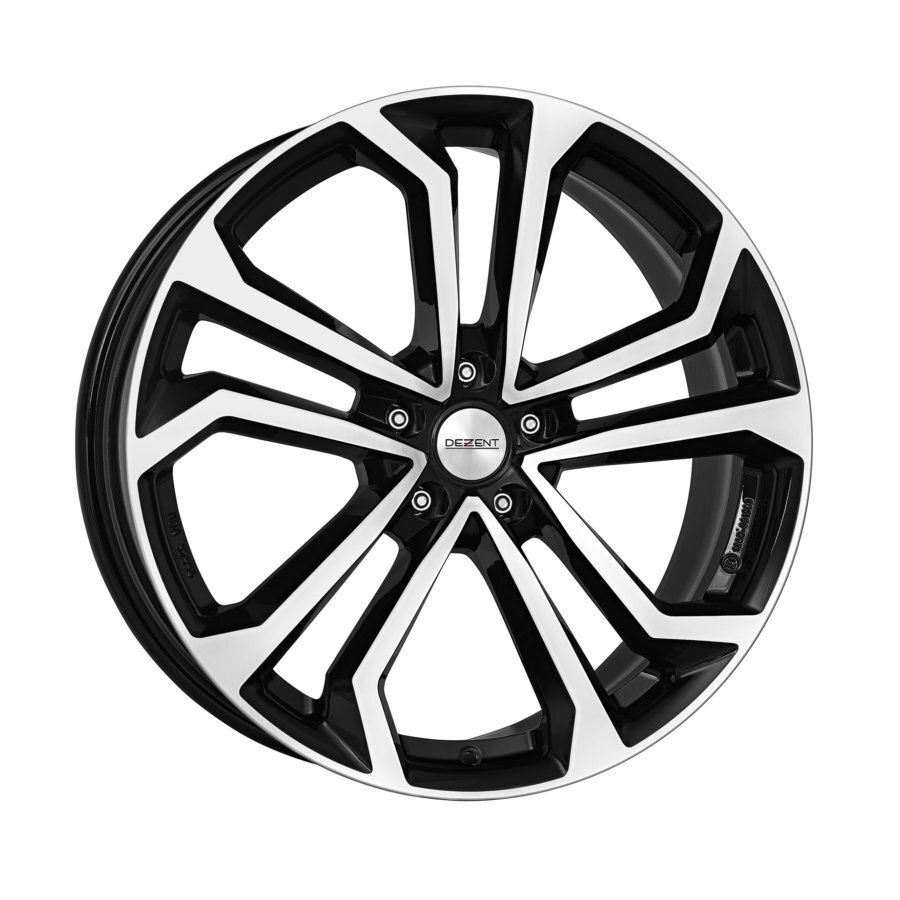 Cerchi in lega DEZENT dezent_ta_dark 7x17 5x112 ET45 Nero esterno lucido