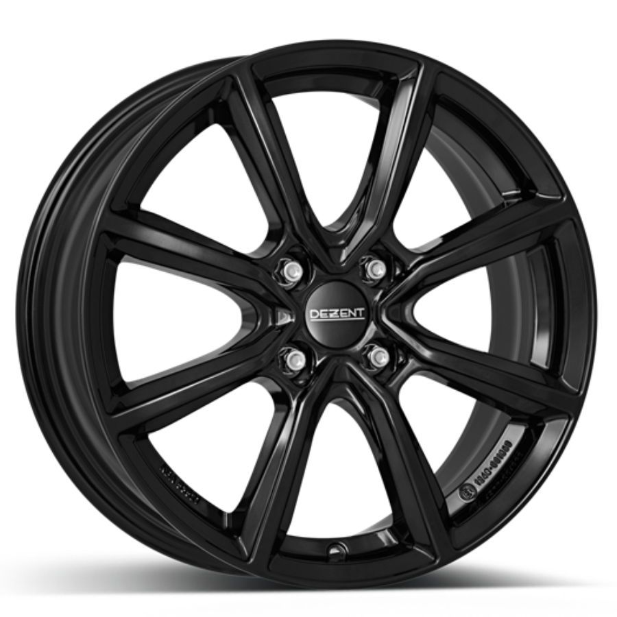 Cerchi in lega DEZENT dezent_tn_black 6x15 4x108 ET32 Nero brillante