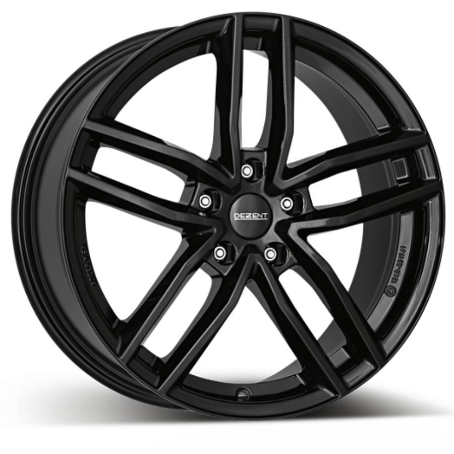 Cerchi in lega DEZENT dezent_tr_glossy_black 6.5x16 5x112 ET41 Nero brillante