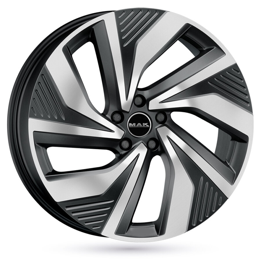 Cerchi in lega MAK ELECTRA 8.5x21 5x112 ET40 Nero brillante