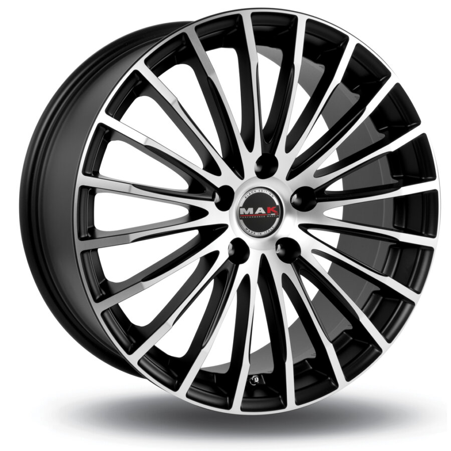 Cerchi in lega MAK FATALE 8.5x19 5x112 ET48 Nero lucido