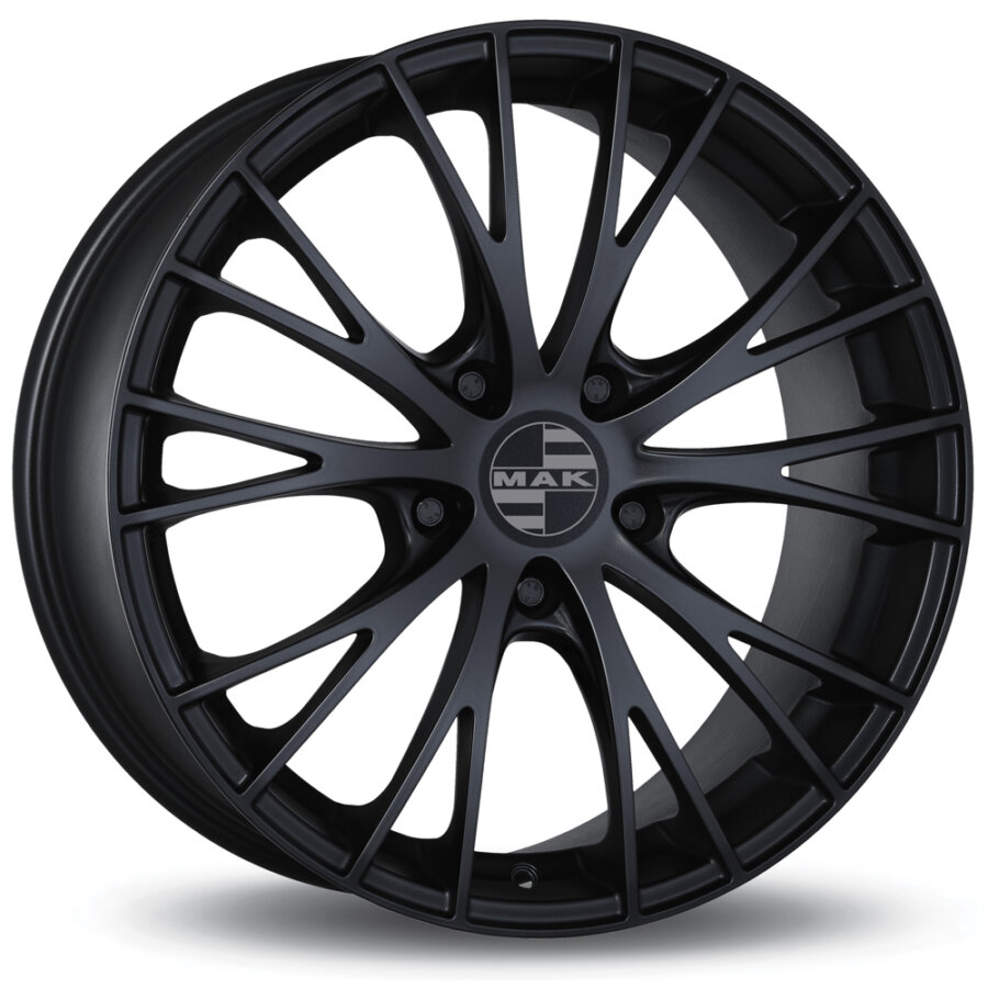 Cerchi in lega MAK RENNEN 11x19 5x130 ET50 Nero opaco