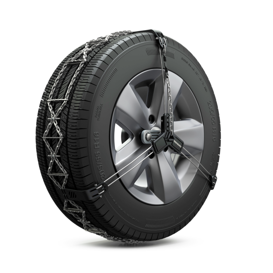 2 catene da neve anteriori in metallo NORAUTO WINTER GRIP 200 N31