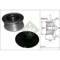23088021OE REAL Puleggia cinghia, Alternatore