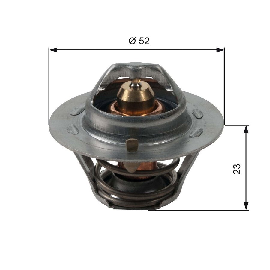 Termostato senza alloggiamento TH32576G1 GATES per NISSAN TOYOTA