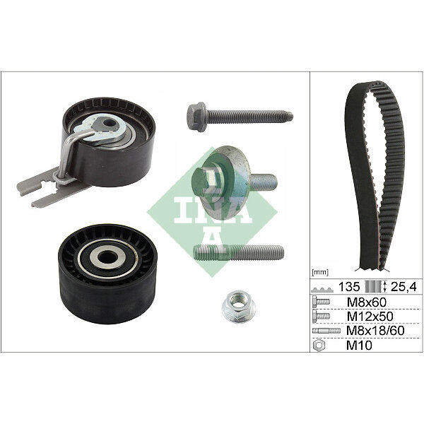 Kit distribuzione INA 530 0369 10
