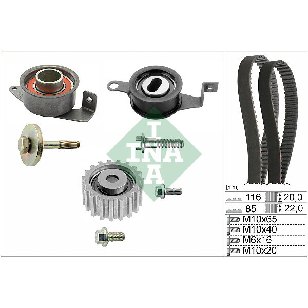 Kit distribuzione INA 530 0005 10
