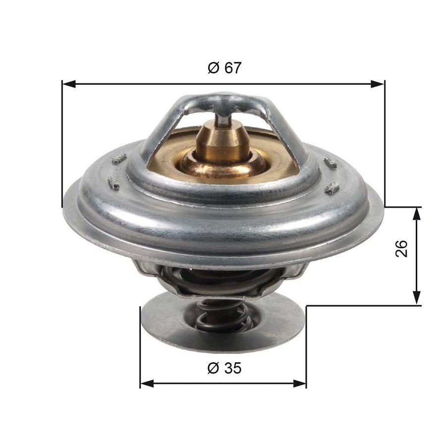 Termostato GATES TH13287G1