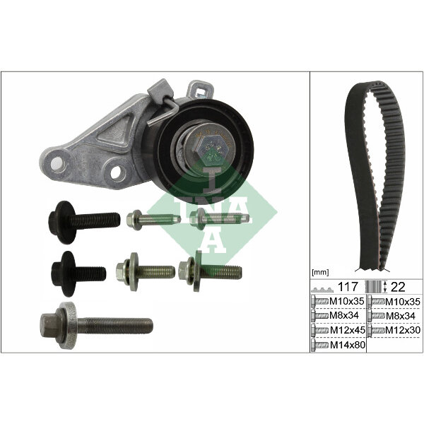 Kit distribuzione INA 530 0140 10