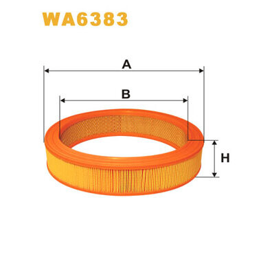 Filtro aria WIX FILTERS WA6383
