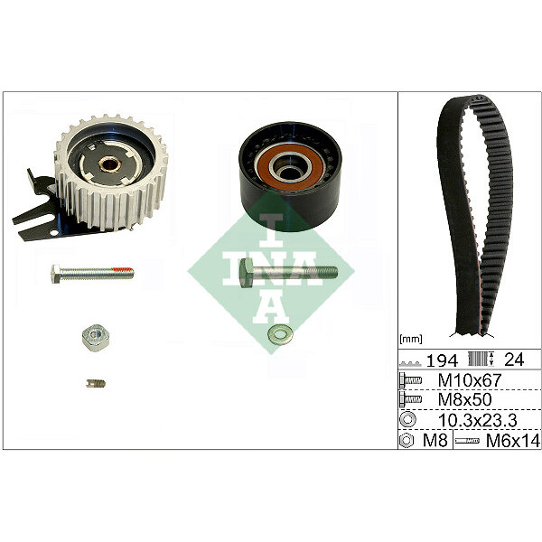 Kit distribuzione INA 530 0561 10