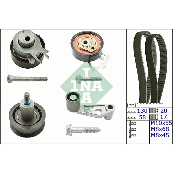 Kit distribuzione INA 530 0089 10