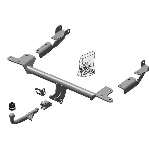 Gancio traino estraibile BRINK 444700