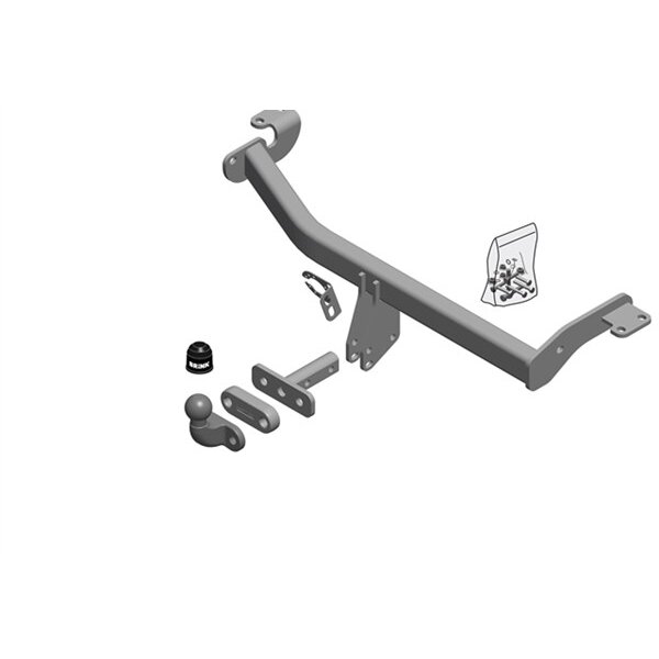 Gancio traino a sfera rimovibile BRINK 661400
