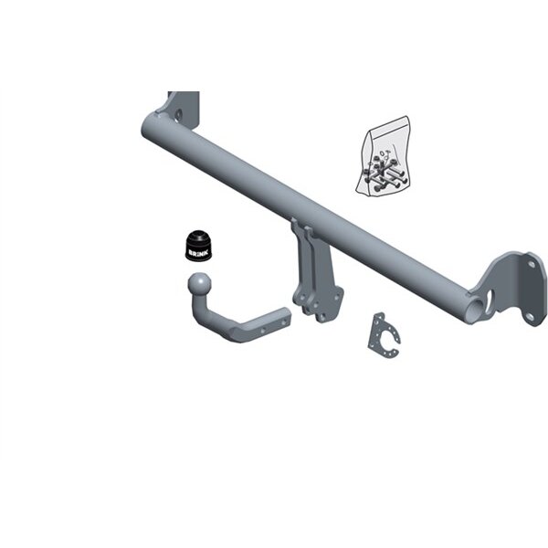 Gancio traino fisso BRINK 678500