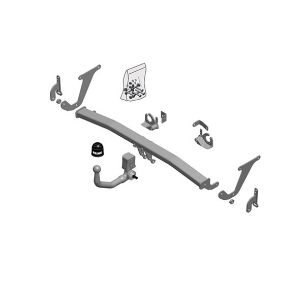 Gancio traino estraibile BRINK 669600