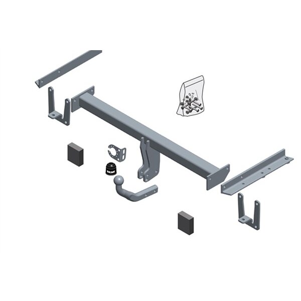 Gancio traino fisso BRINK 642200