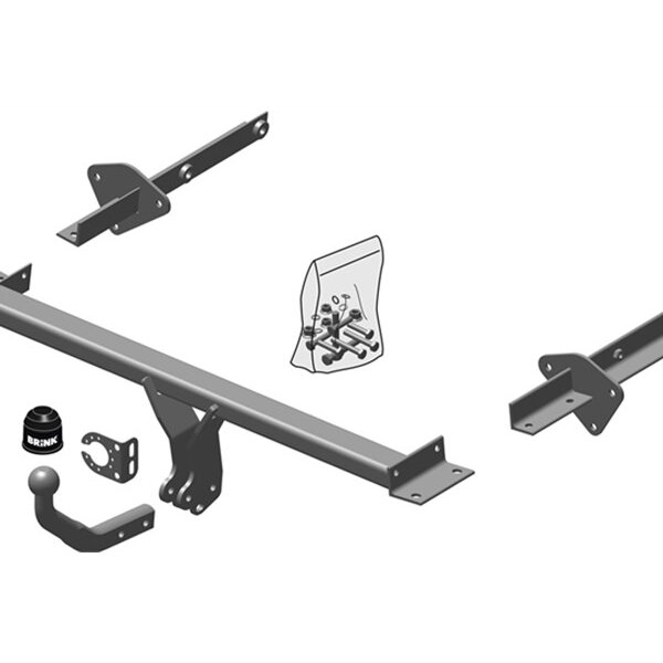 Gancio traino fisso BRINK 443000