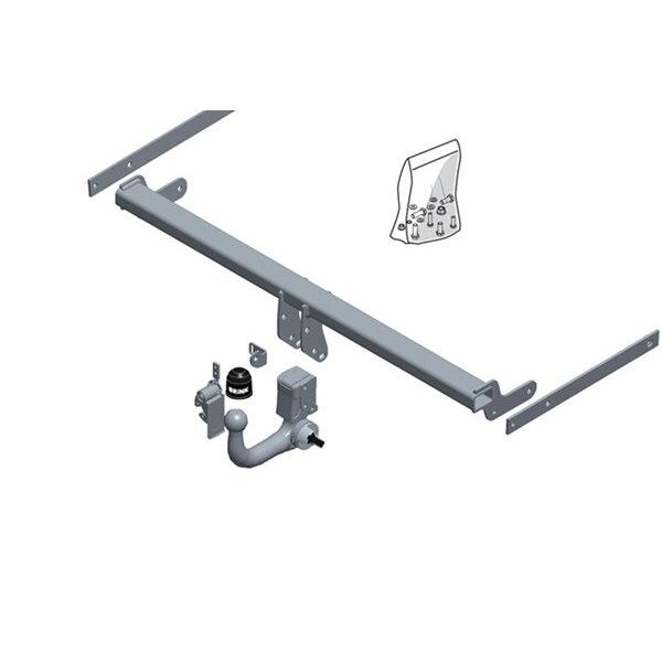 Gancio traino estraibile BRINK 679400