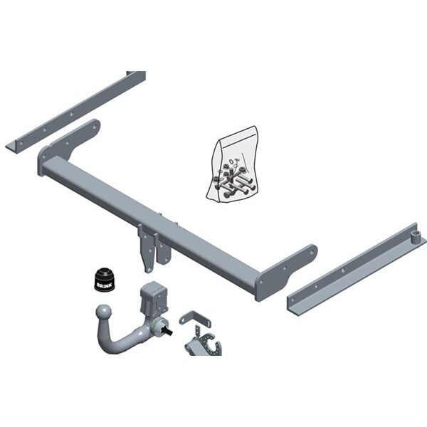 Gancio traino estraibile BRINK 656900