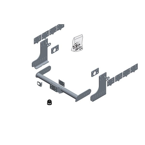 Gancio traino a sfera rimovibile BRINK 621600