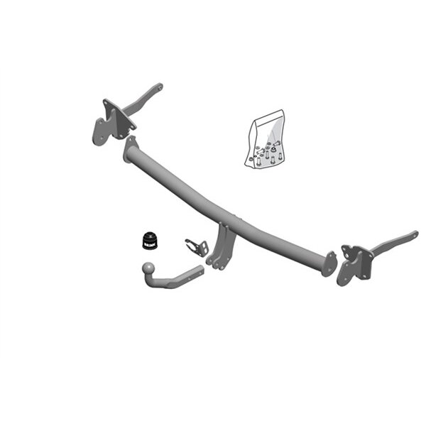 Gancio traino fisso BRINK 670800