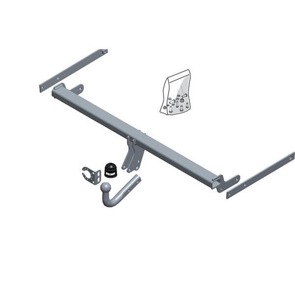 Gancio traino fisso BRINK 679300