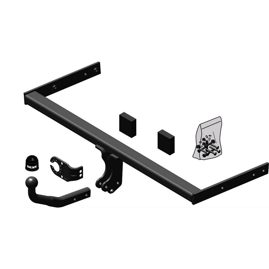 Gancio traino fisso BRINK 441000