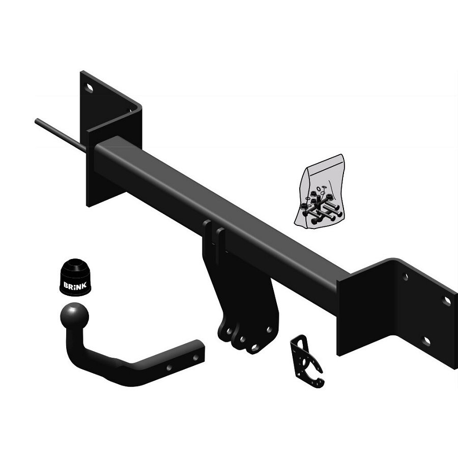 Gancio traino fisso BRINK 444500