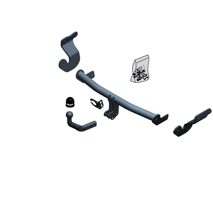 Gancio traino fisso BRINK 625400