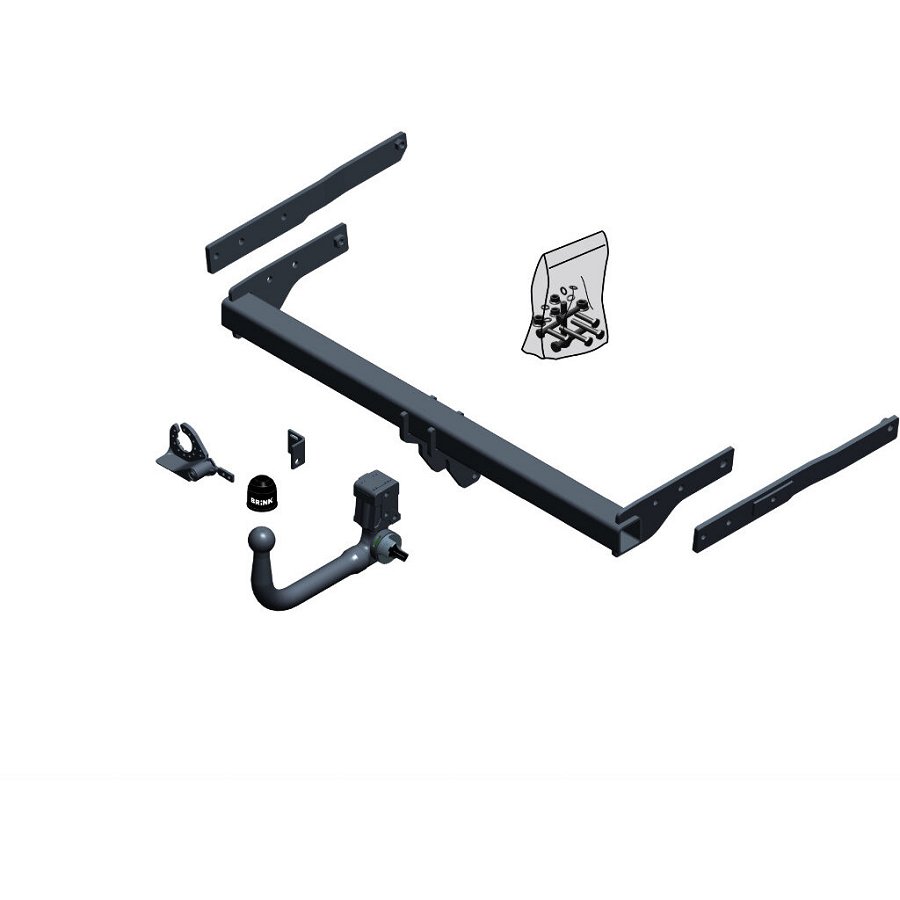 Gancio traino estraibile BRINK 632100