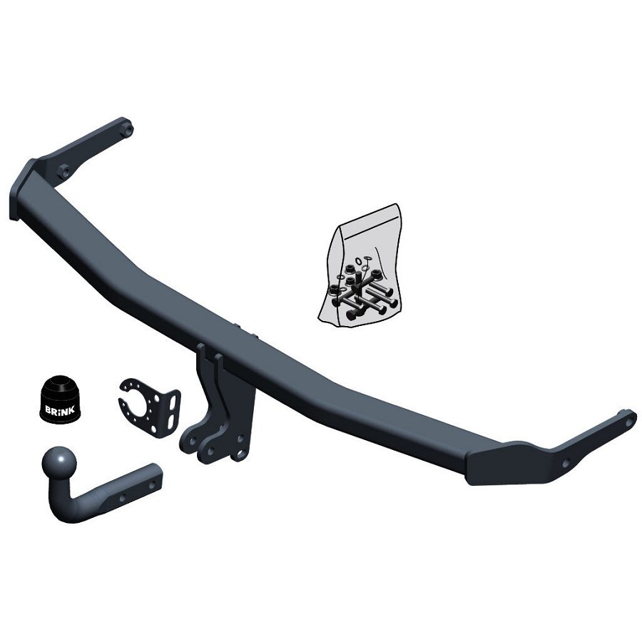 Gancio traino fisso BRINK 643400