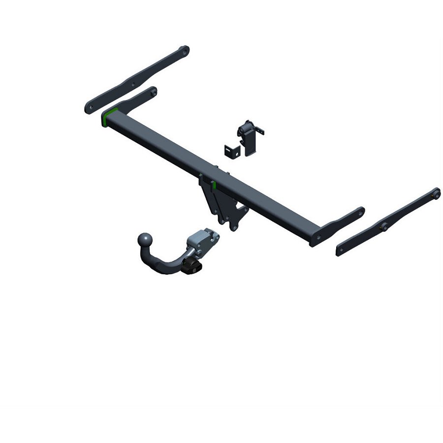 Gancio traino estraibile BRINK 680300