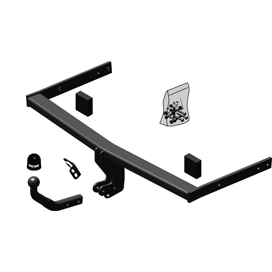 Gancio traino fisso BRINK 451400