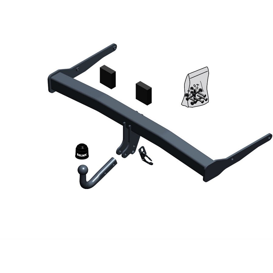 Gancio traino fisso BRINK 633400