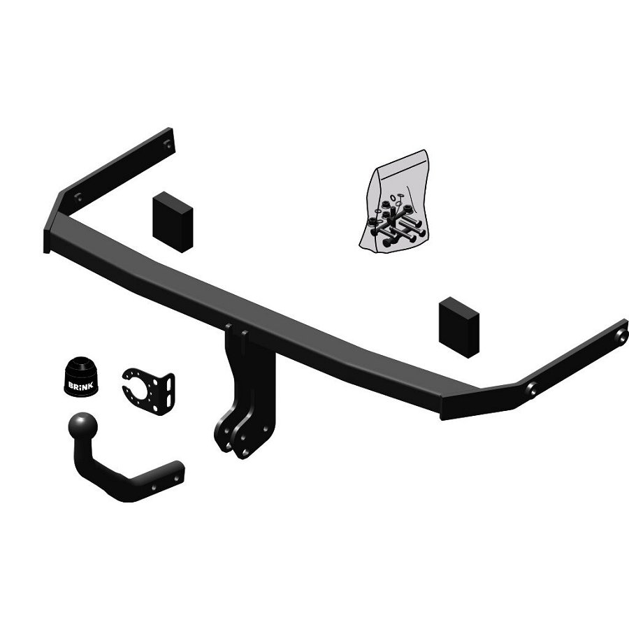 Gancio traino fisso BRINK 640400