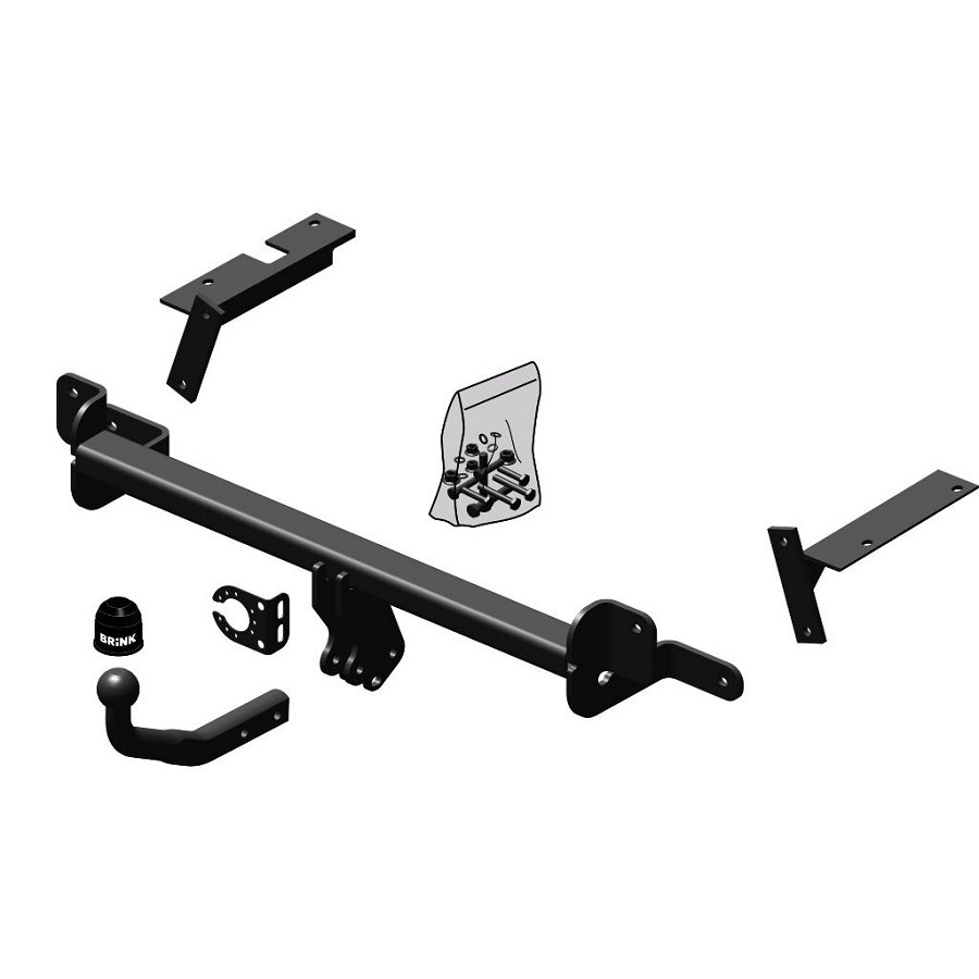 Gancio traino fisso BRINK 454400