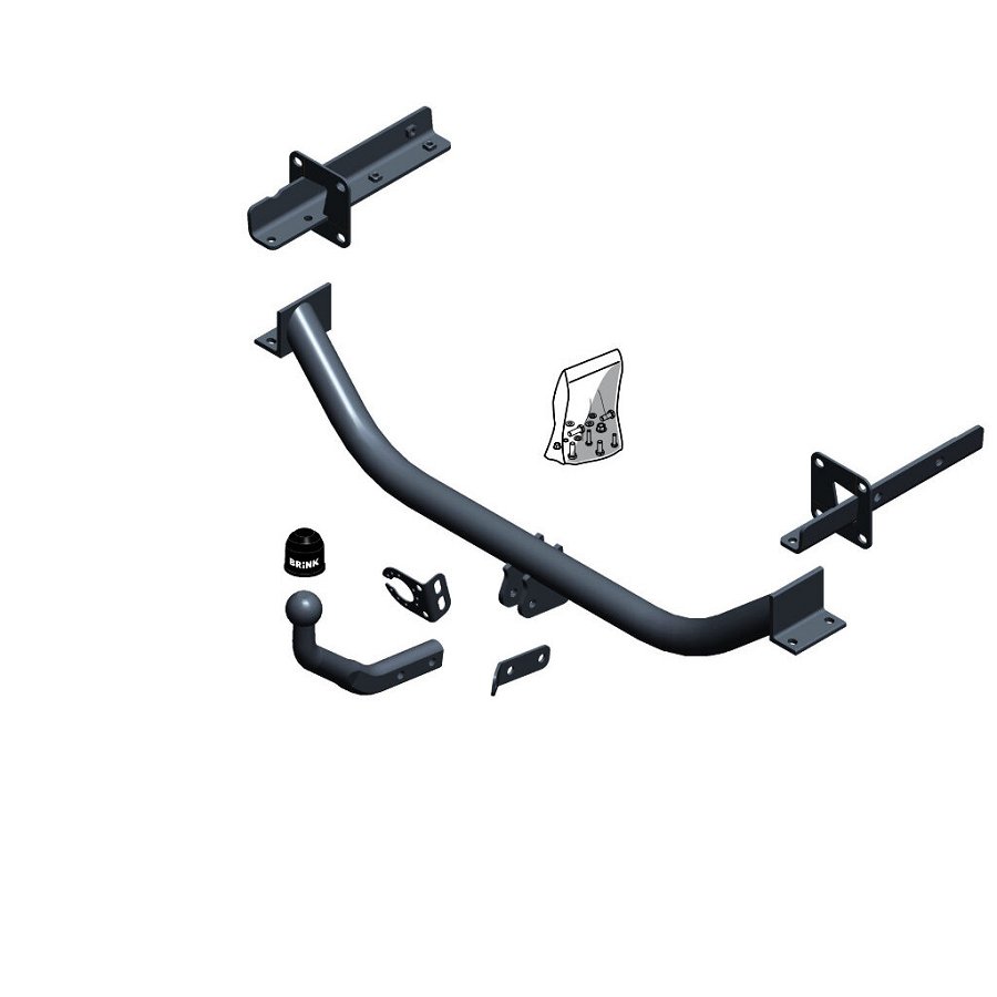 Gancio traino fisso BRINK 612200