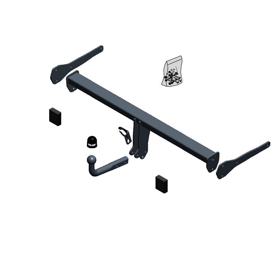 Gancio traino fisso BRINK 628200