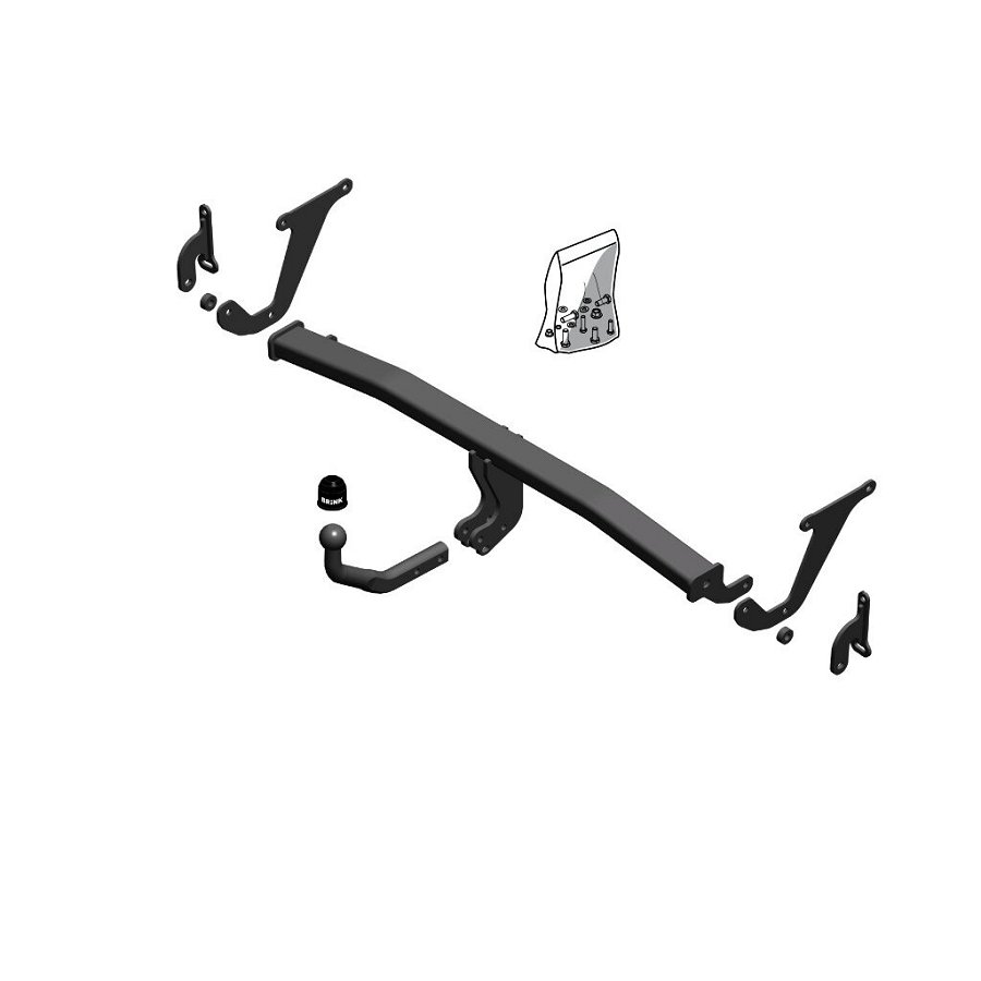 Gancio traino fisso BRINK 669500