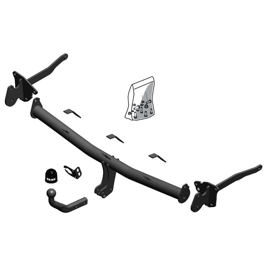 Gancio traino fisso BRINK 673800