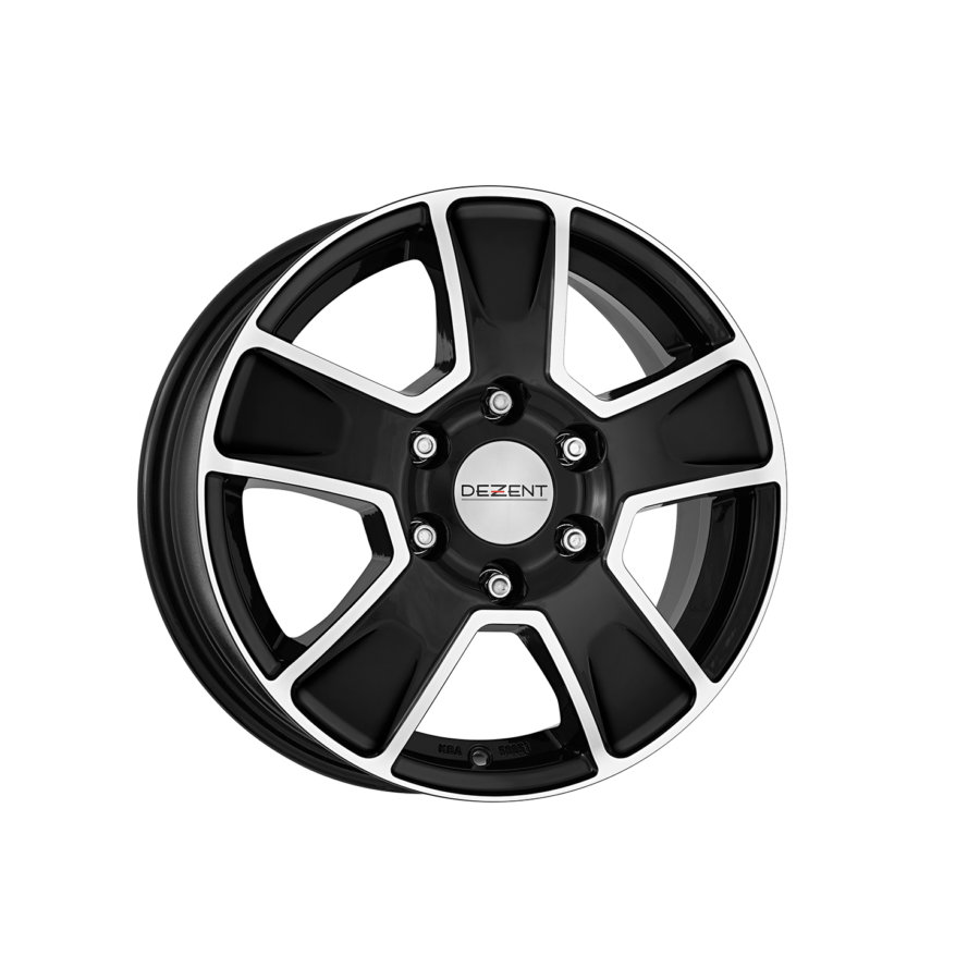 Cerchi in lega DEZENT DEZENT VAN 6.5x16 5x112 ET52 Nero esterno lucido