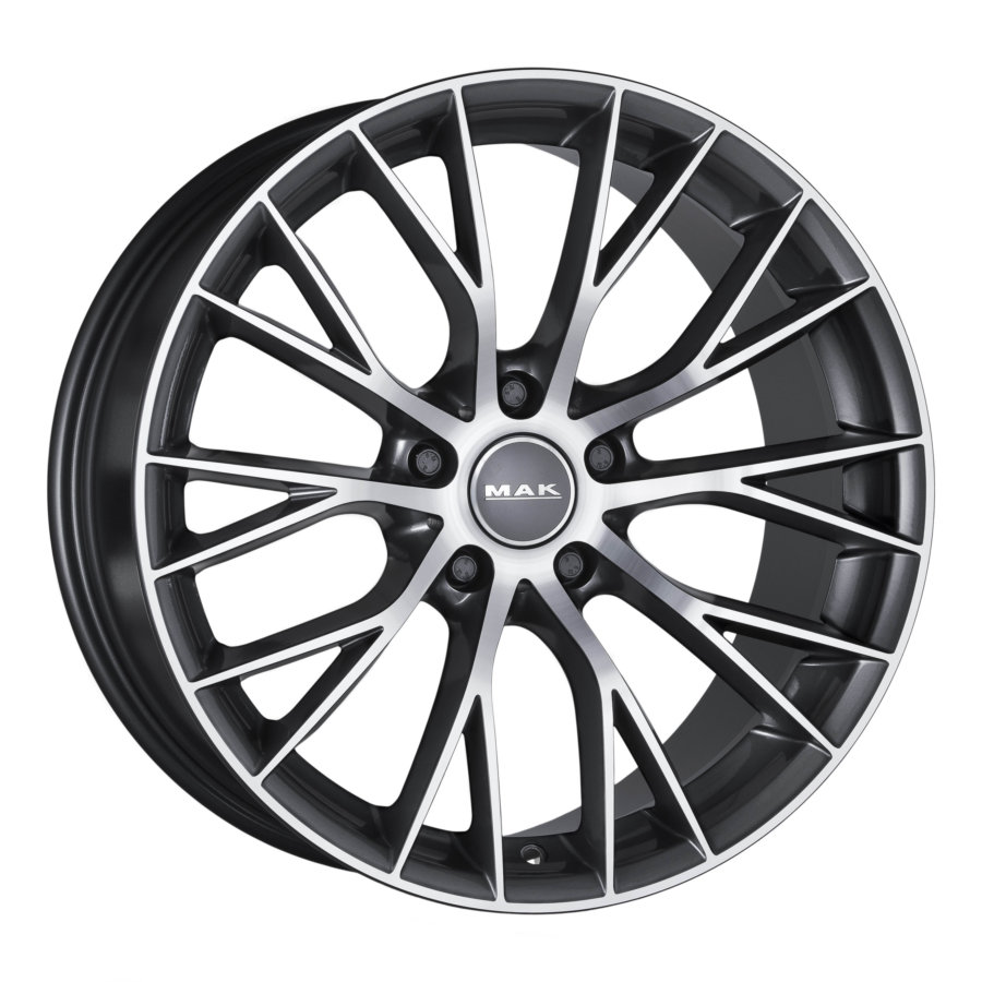 Cerchi in lega MAK MUNCHEN 8.5x20 5x120 ET38 Canna di fucile esterno lucido