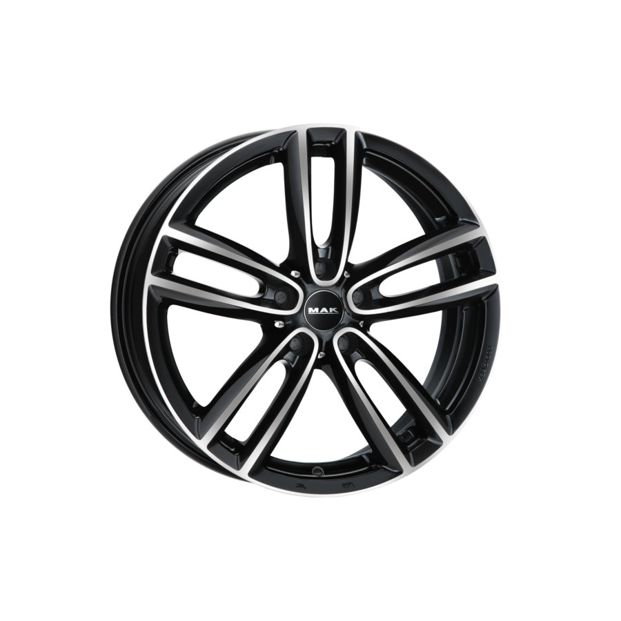 Cerchi in lega MAK OXFORD 6.5x16 5x112 ET54 Nero lucido