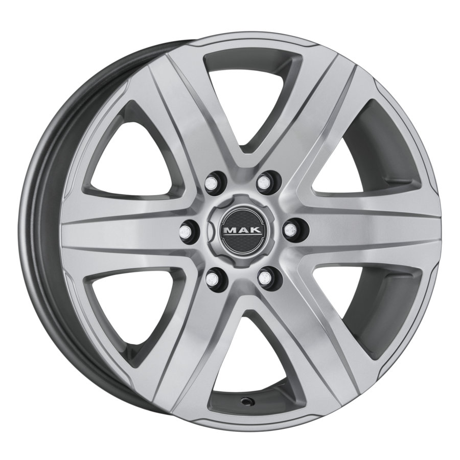 Cerchi in lega MAK STONE6 T 8.5x20 6x139.7 ET50 Placcato argento