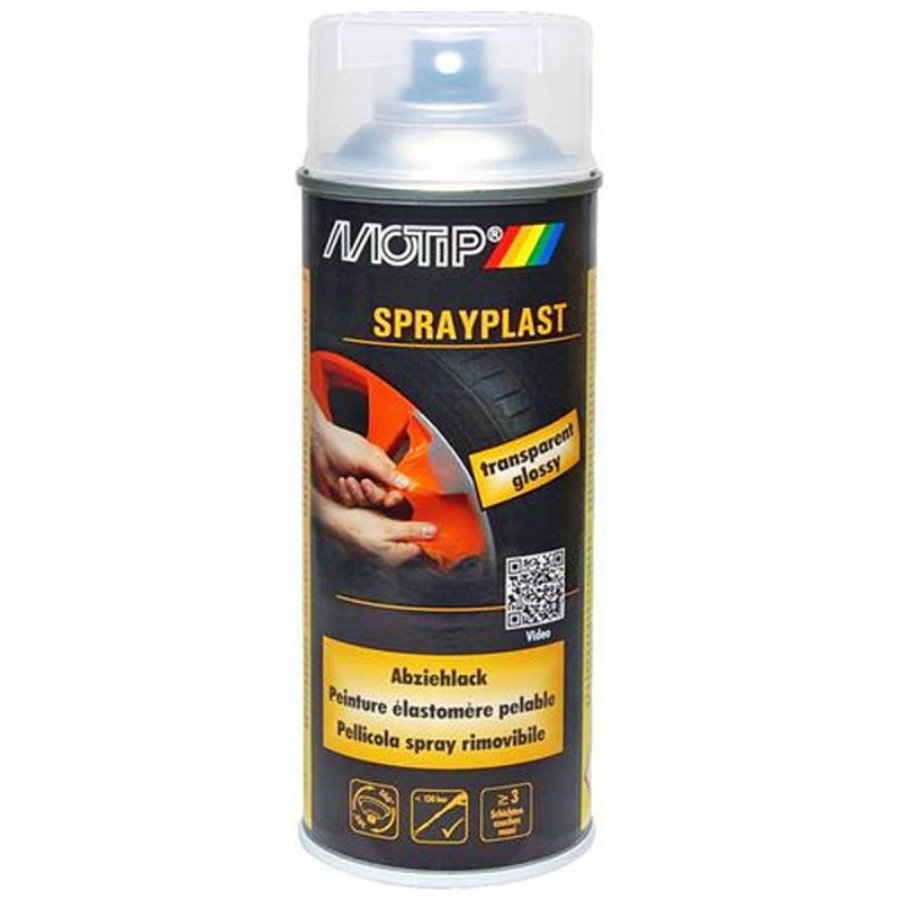 SprayPlast MOTIP 400 ml nero, semi lucido - Norauto